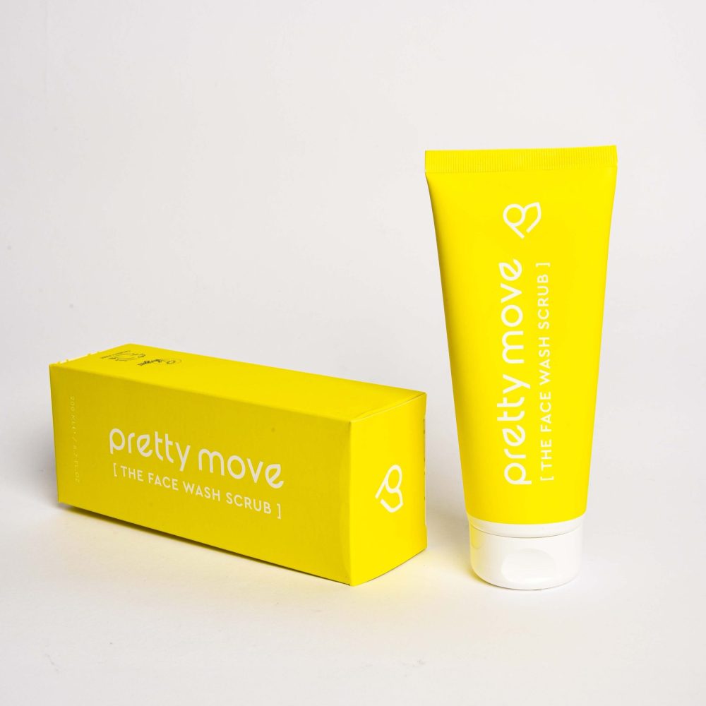 The Face Wash Scrub 200ml Pretty Move