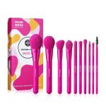 magenta into u series 10 pcs makeup brush set eigshow beauty