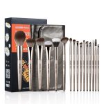 monarch butterfly 16pcs proffesional makeup brush set eigshow beauty