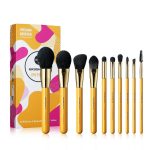 yellow into u series 10 pcs makeup brush set by eigshow beauty