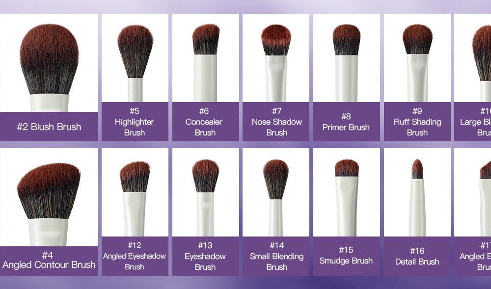 professional makeup brushes